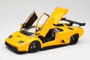 Lamborghini Diablo GTR Kollane Hot Wheels 1:18 53885 Metall - pilt 2/8