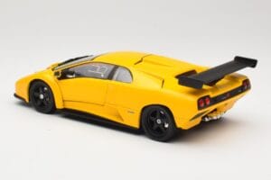 Lamborghini Diablo GTR Kollane Hot Wheels 1:18 53885 Metall - pilt 7/8