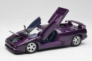 Lamborghini Diablo Jota Lilla Maisto 1:18 50276 Metall - pilt 2/8