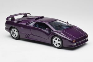 Lamborghini Diablo Jota Lilla Maisto 1:18 50276 Metall - pilt 6/8