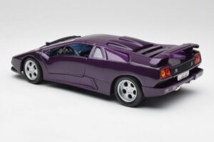 Lamborghini Diablo Jota Lilla Maisto 1:18 50276 Metall - pilt 7/8