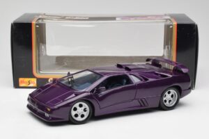 Lamborghini Diablo Jota Lilla Maisto 1:18 50276 Metall - pilt 8/8