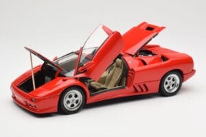 Lamborghini Diablo Roadster Punane AUTOart 1:18 70091 Metall - pilt 2/8