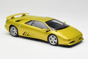 Lamborghini Diablo SE30 Anniversary Edition Kollane Spyder AUTOart 1:18 79157 Metall - pilt 6/8