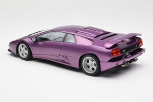 Lamborghini Diablo SE30 Jota Metallic Lilla AUTOart 1:18 79142 Komposiit - pilt 7/8