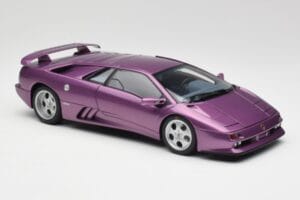 Lamborghini Diablo SE30 Anniversary Edition Metallic Lilla AUTOart 1:18 79158 Metall - pilt 6/8