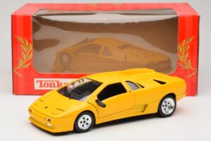 Lamborghini Diablo Kollane Tonka 1:18 9035 Metall - pilt 8/8
