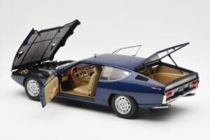 Lamborghini Espada Sinine Metallic AUTOart 1:18 74502 Metall - pilt 5/8
