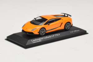 Lamborghini Gallardo LP570-4 Superleggera Oranž Metallik Minichamps 1:43 400103841 Metall - pilt 2/5