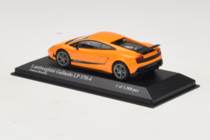 Lamborghini Gallardo LP570-4 Superleggera Oranž Metallik Minichamps 1:43 400103841 Metall - pilt 3/5