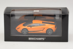 Lamborghini Gallardo LP570-4 Superleggera Oranž Metallik Minichamps 1:43 400103841 Metall - pilt 5/5