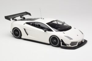 Lamborghini Gallardo LP600+ GT3 Bianco Monocerus Minichamps 1:18 151111102 Metall - pilt 4/6
