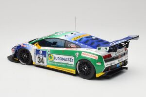 Lamborghini Gallardo LP600+ GT3 Reiter Engineering #34 H-J. Stuck / D. Rostek ADAC 24 Hours Nurburgring 2011 Minichamps 1:18  - pilt 5/6