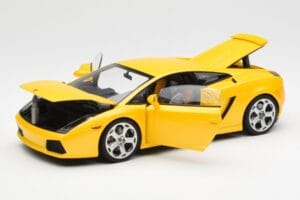 Lamborghini Gallardo Metallic Kollane AUTOart 1:18 74571 Metall - pilt 2/8