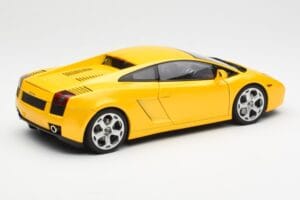 Lamborghini Gallardo Metallic Kollane AUTOart 1:18 74571 Metall - pilt 3/8