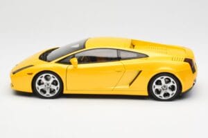 Lamborghini Gallardo Metallic Kollane AUTOart 1:18 74571 Metall - pilt 4/8
