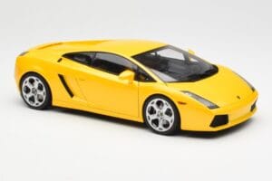 Lamborghini Gallardo Metallic Kollane AUTOart 1:18 74571 Metall - pilt 6/8