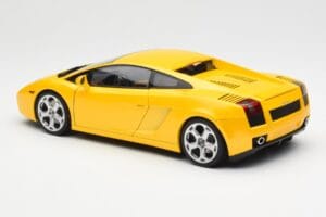 Lamborghini Gallardo Metallic Kollane AUTOart 1:18 74571 Metall - pilt 7/8