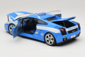 Lamborghini Gallardo Polizia AUTOart 1:18 74576 Metall - pilt 5/8