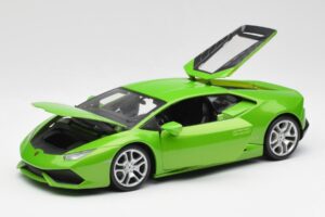 Lamborghini Huracan LP610-4 Roheline Bburago 1:18 18-11038 Metall - pilt 2/8
