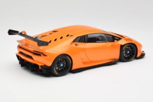 Lamborghini Huracan LP620-2 Super Trofeo Arancio Borealis Pearl Effect Oranž AUTOart 1:18 81558 Metall - pilt 3/8
