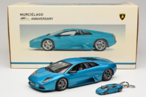 Lamborghini Murcielago 40th Anniversary Verde Artemis AUTOart 1:18 74515 Metall - pilt 9/9