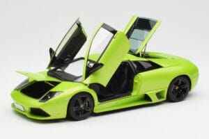 Lamborghini Murcielago LP640 Ithaca Roheline Metallic AUTOart 1:18 74624 Metall - pilt 2/8
