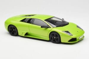 Lamborghini Murcielago LP640 Ithaca Roheline Metallic AUTOart 1:18 74624 Metall - pilt 6/8