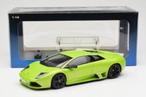 Lamborghini Murcielago LP640 Ithaca Roheline Metallic AUTOart 1:18 74624 Metall - pilt 8/8