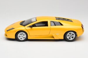 Lamborghini Murcielago LP640 Kollane Bburago 1:18 23124646-M1 Metall - pilt 4/8