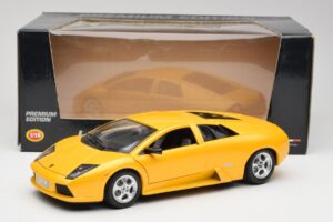Lamborghini Murcielago LP640 Kollane Bburago 1:18 23124646-M1 Metall - pilt 8/8