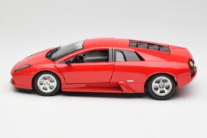 Lamborghini Murcielago Punane Bburago 1:18 3316 Metall - pilt 4/8