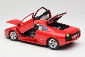 Lamborghini Murcielago Punane Bburago 1:18 3316 Metall - pilt 5/8
