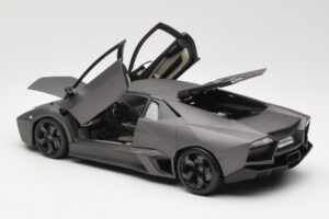 Lamborghini Reventon Matte Grey Bburago 1:18 18-11029 Metall - pilt 5/8