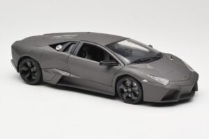 Lamborghini Reventon Matte Grey Bburago 1:18 18-11029 Metall - pilt 6/8