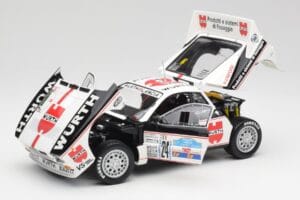 Lancia 037 #1 G. Cunico / E. Bartolich Targa Florio Winner 1983 Kyosho 1:18 08302H Metall - pilt 2/8