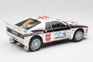 Lancia 037 #1 G. Cunico / E. Bartolich Targa Florio Winner 1983 Kyosho 1:18 08302H Metall - pilt 3/8