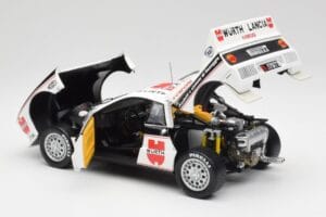 Lancia 037 #1 G. Cunico / E. Bartolich Targa Florio Winner 1983 Kyosho 1:18 08302H Metall - pilt 5/8