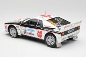 Lancia 037 #1 G. Cunico / E. Bartolich Targa Florio Winner 1983 Kyosho 1:18 08302H Metall - pilt 7/8
