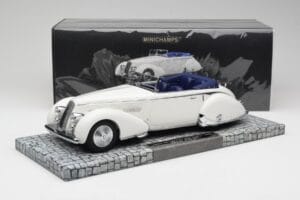 Lancia Astura Tipo 233 Corto Valge Minichamps 1:18 107125330 Vaik - pilt 6/6