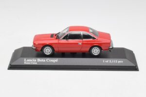 Lancia Beta Coupe Punane Minichamps 1:43 400125720 Metall