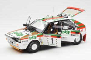 Lancia Delta HF 4WD #1 D. Cerrato Totip Rally Targa Florio 1987 Kyosho 1:18 08960C Metall - pilt 2/8