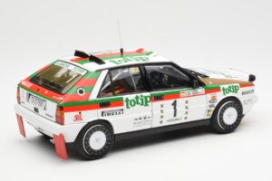 Lancia Delta HF 4WD #1 D. Cerrato Totip Rally Targa Florio 1987 Kyosho 1:18 08960C Metall - pilt 3/8