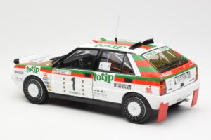 Lancia Delta HF 4WD #1 D. Cerrato Totip Rally Targa Florio 1987 Kyosho 1:18 08960C Metall - pilt 7/8
