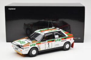 Lancia Delta HF 4WD #1 D. Cerrato Totip Rally Targa Florio 1987 Kyosho 1:18 08960C Metall - pilt 8/8