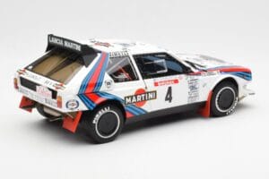 Lancia Delta S4 Martini #4 H. Toivonen / S. Cresto Rally Tour de Corse 1986 AUTOart 1:18 88620 Metall - pilt 3/8