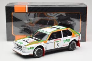 Lancia Delta S4 #8 D. Cerrato / G. Cerri Rally San Remo 1986 IXO 1:18 18RMC133 Metall - pilt 6/6