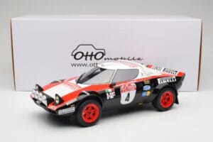 Lancia Stratos HF Gr.4 Must #0 M. Alen / I. Kivimäki Rally San Remo 1978 Otto 1:12 G088 Vaik - pilt 6/6