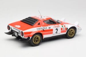 Lancia Stratos HF #2 J-B. Andruet / Biche Winners Tour de Corse 1974 Minichamps 1:18 155741702 Metall - pilt 2/6