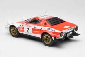 Lancia Stratos HF #2 J-B. Andruet / Biche Winners Tour de Corse 1974 Minichamps 1:18 155741702 Metall - pilt 5/6